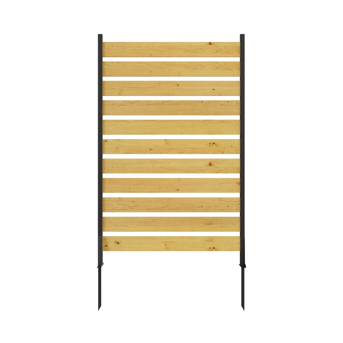Outdoor Privacy Screen | Cedar Wood | Aluminum Frame | Pool And Equipment Enclosure