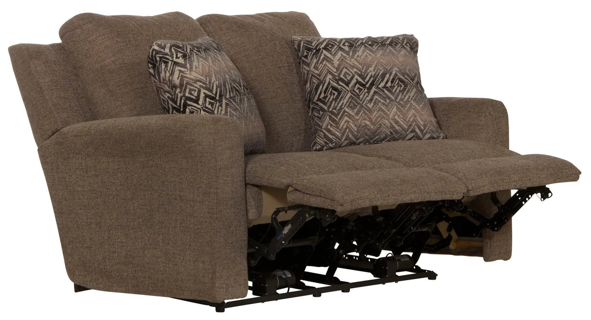 Calvin Reclining Loveseat | 4 Pieces | Chenille & Fabric | Living Room