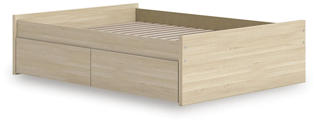 Platform Bed | Four Storage Drawers | Clean Minimal Design