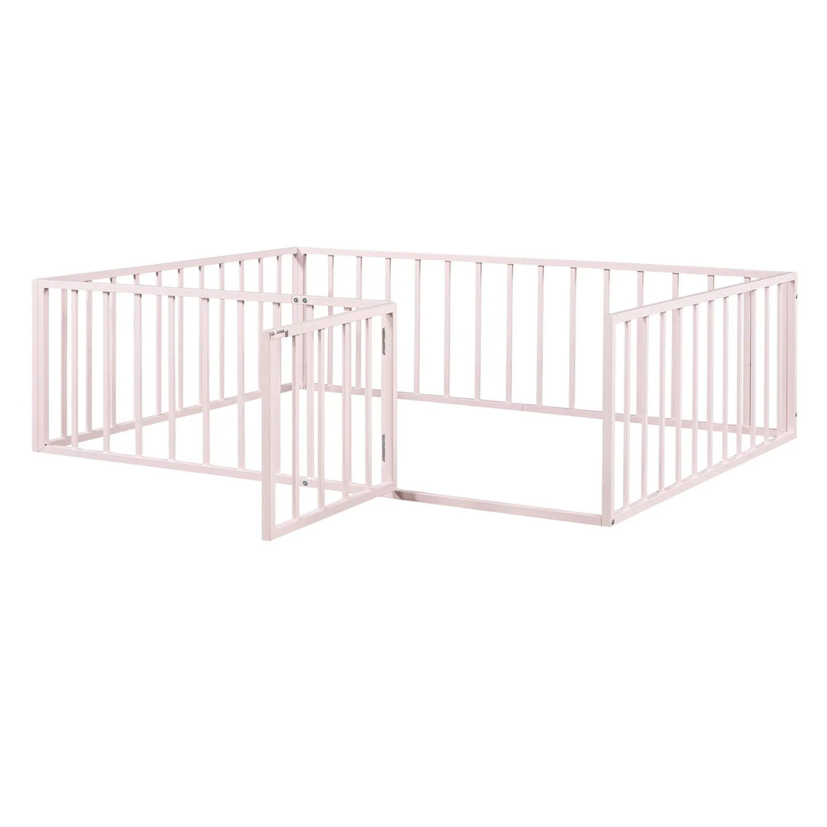 Metal Floor Bed Frame | Raised Fence Gate | Low Platform Design