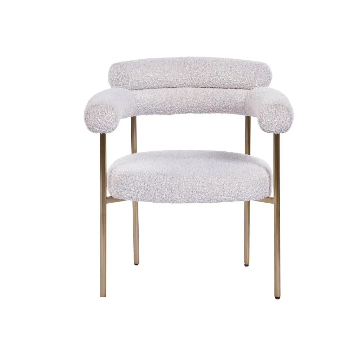 Dining Chairs | Armrests | Fabric Upholstery | Set Of 2