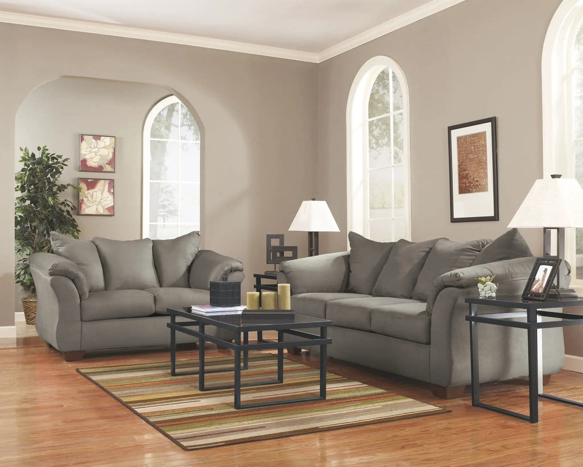 Darcy Living Room Set Stationary Sofa & Loveseat | Stationary Sofa & Loveseat | Living Room Furniture | Living Room