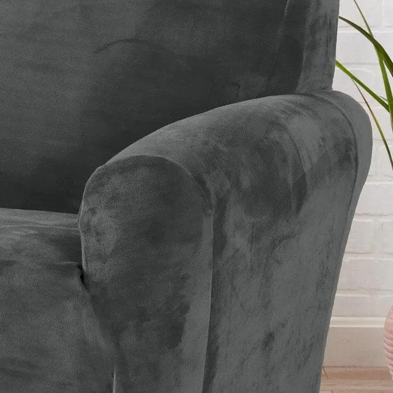 Velvet Stretch Slipcover - Gale Collection from PriceLows™