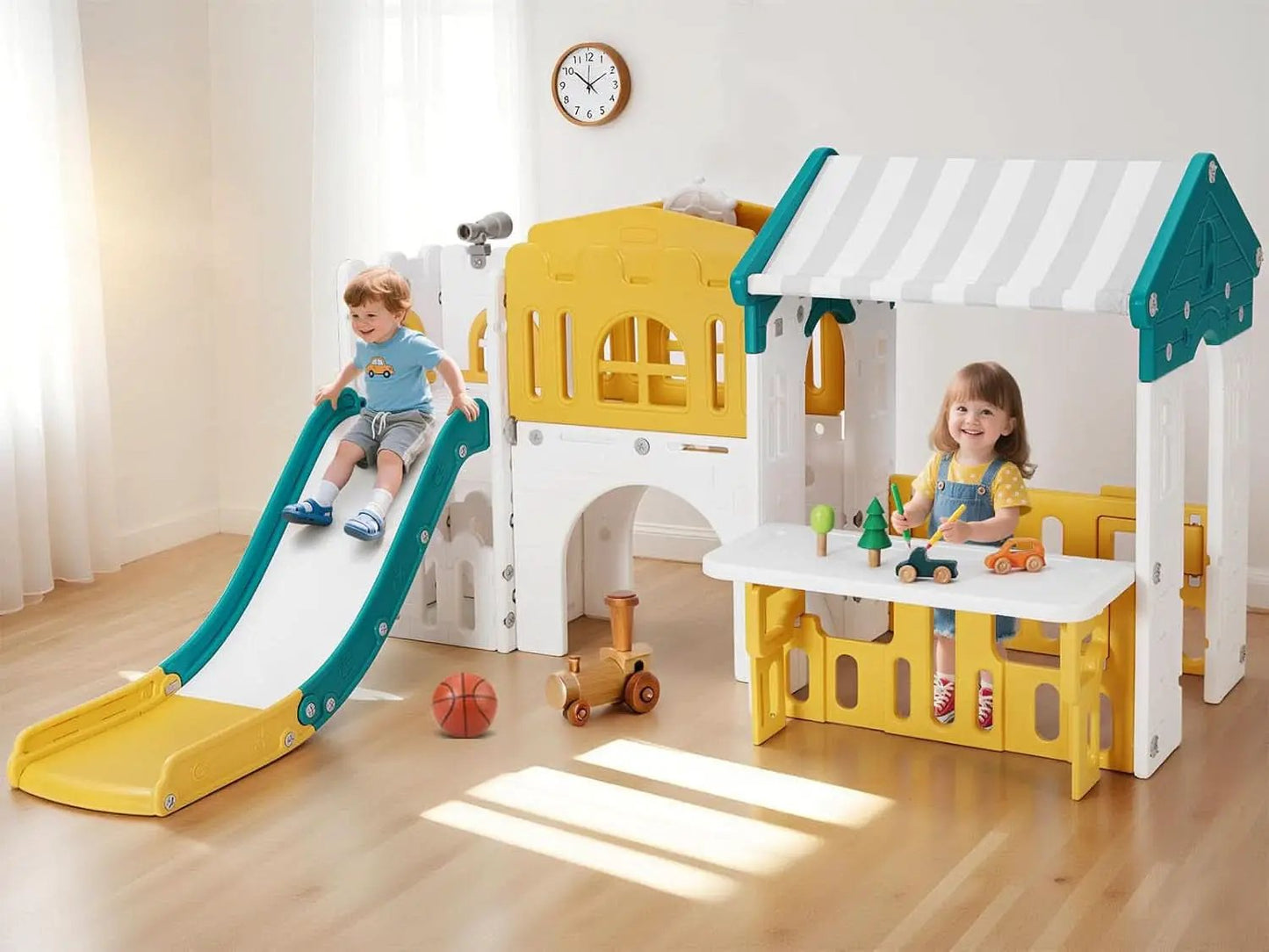 Nine In One Toddler Sliding Playground OutdoorPlayset from PriceLows™