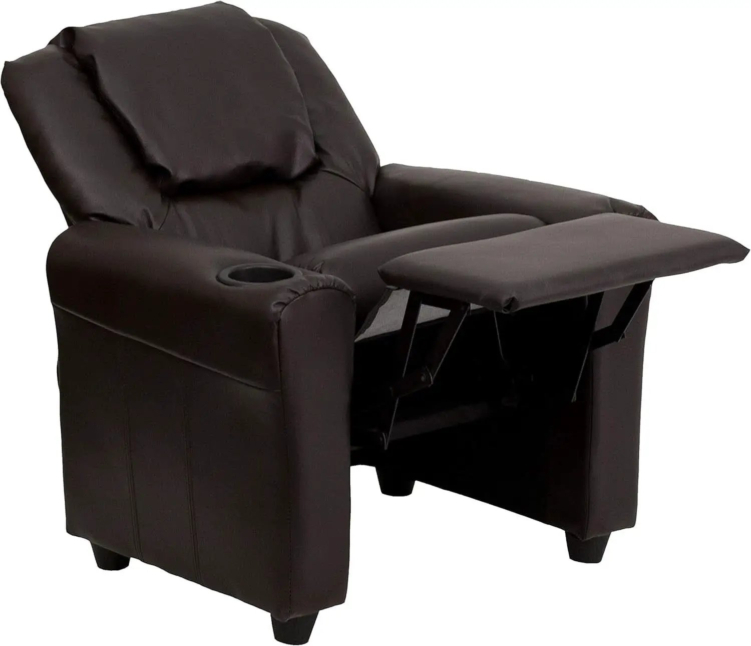 Vana Leathersoft Kids Recliner With Cup Holder And Headrest from PriceLows™