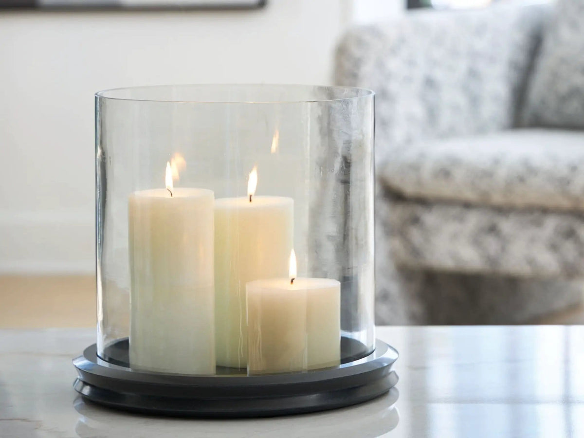 Saskia Candle Holder | 2 Pieces | Marble | Home