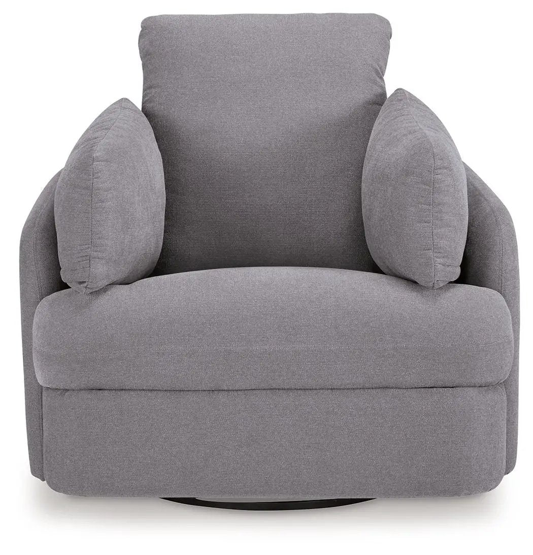 Modmax Swivel Glider Recliner | Cool Contemporary Look | Low-Maintenance Lounging | 41.38 Inch Length