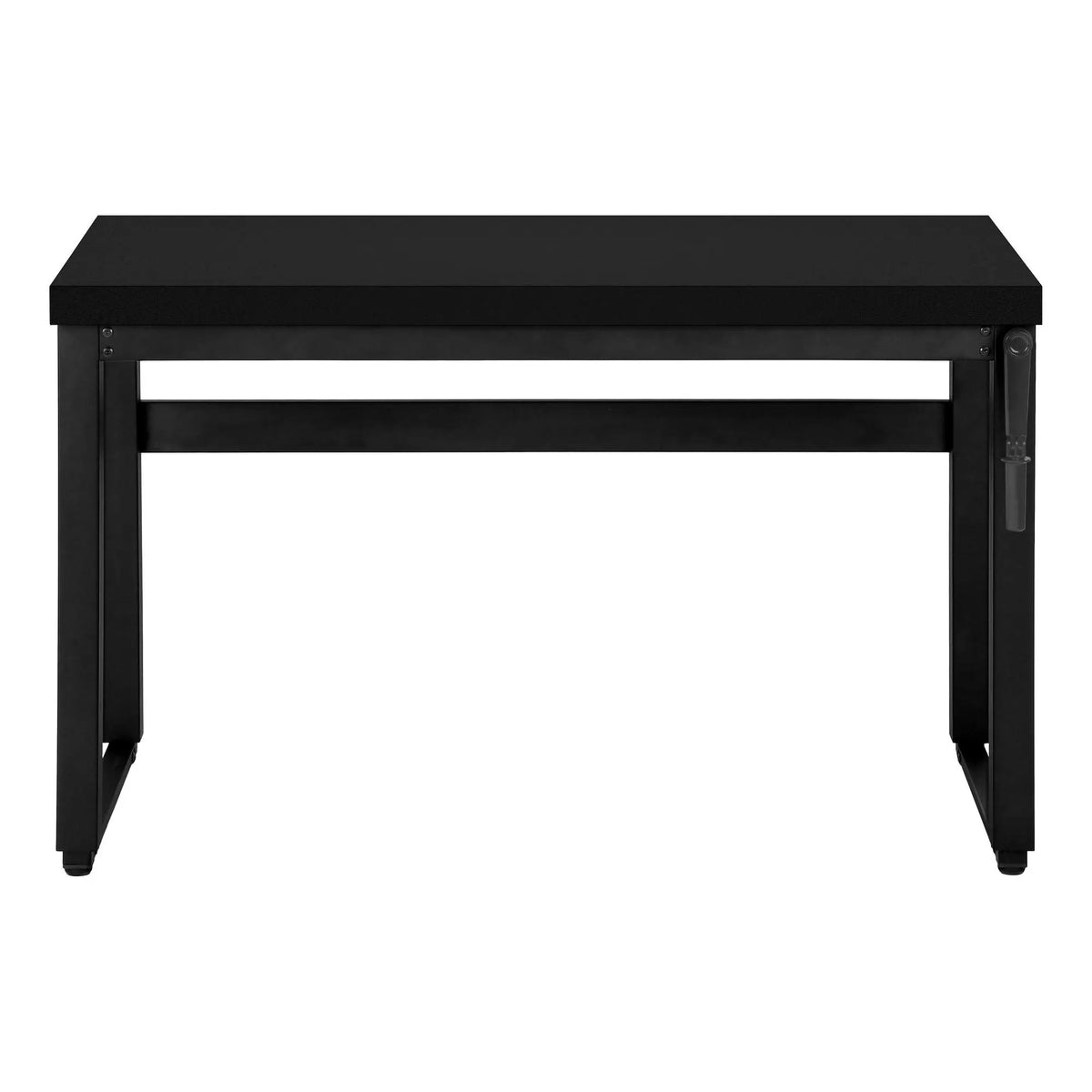 Adjustable Standing Computer Desk | 47.25 Inch Width | Thick Panel Tabletop | Contemporary Design
