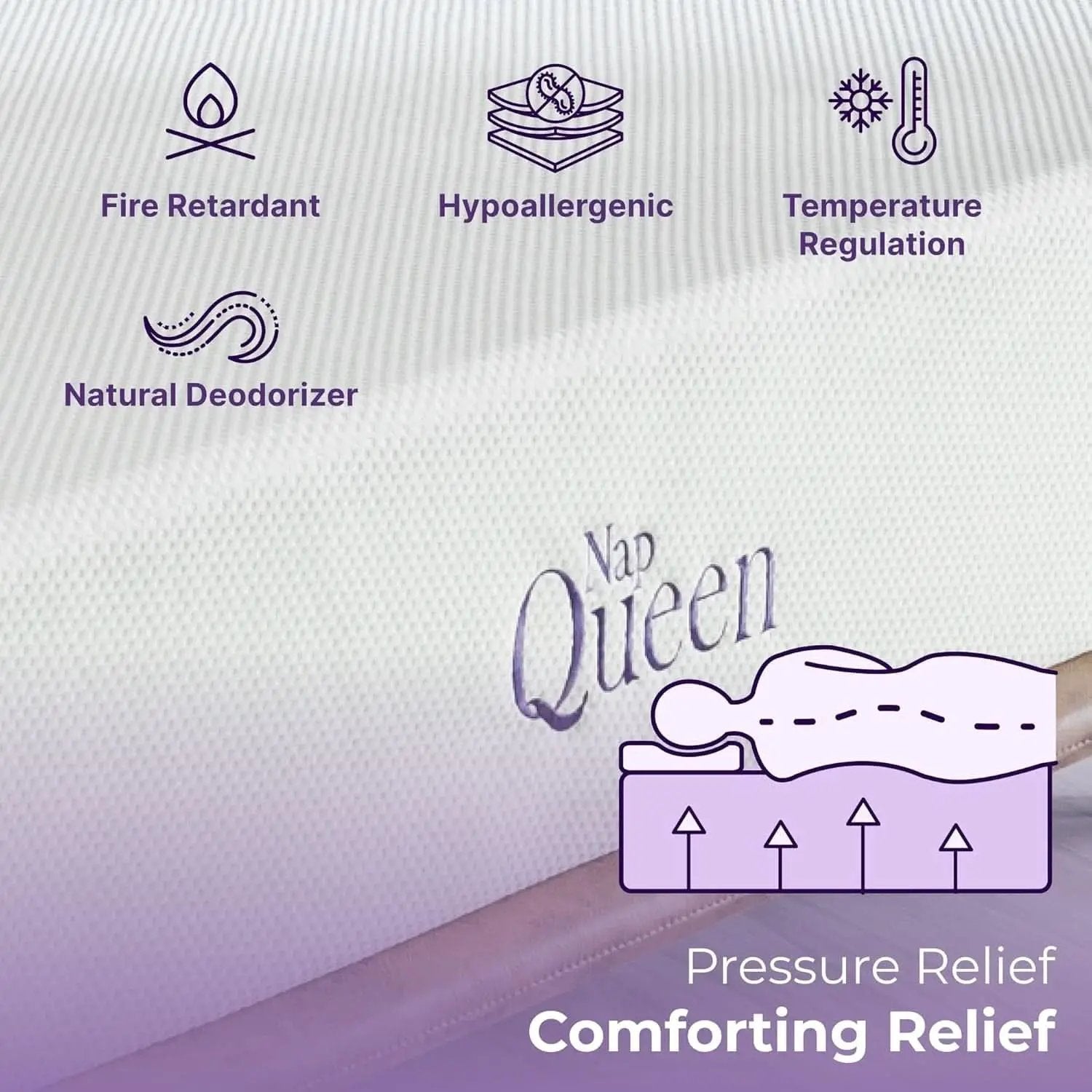 Full Size Bamboo Charcoal Memory Foam Premium Mattress from PriceLows™