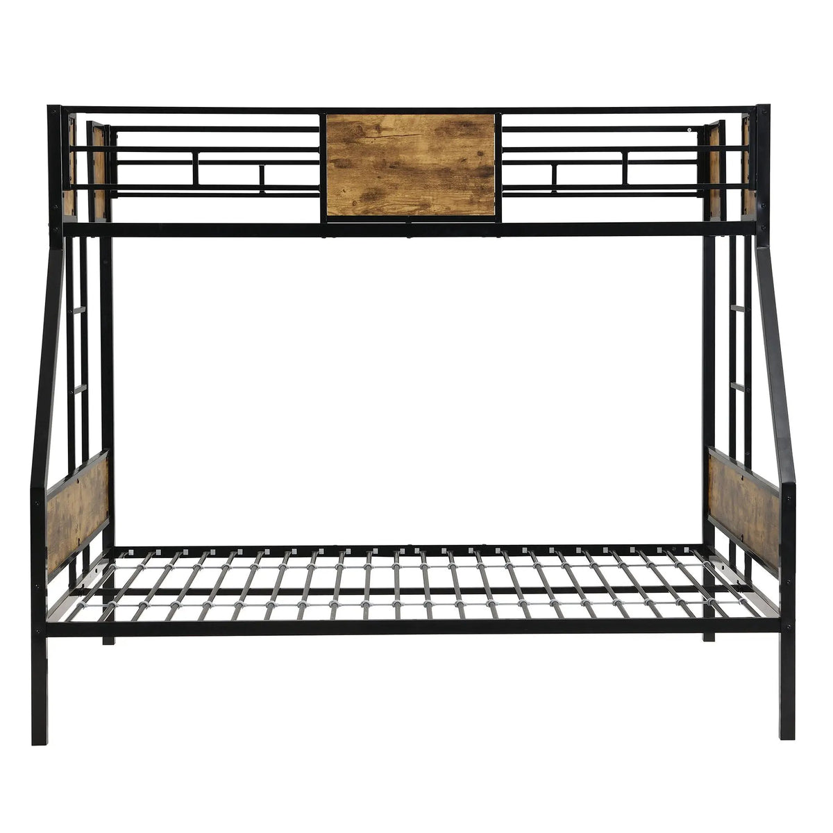 Modern Metal Bunk Bed | Dual Side Ladder | Steel Construction