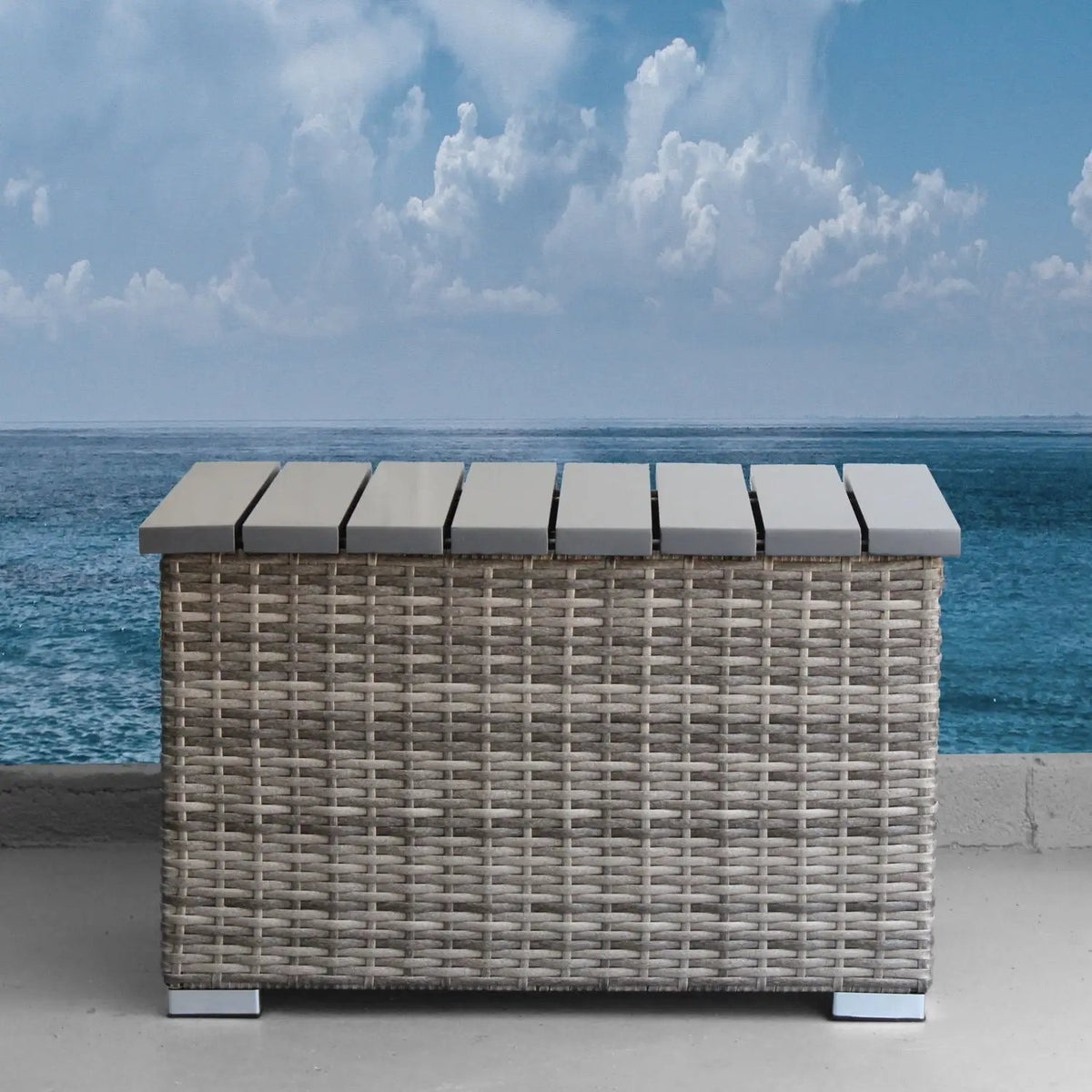 Wicker Sectional Sofa Set | Rustproof Aluminum Frame | Oversized Comfort | Weather-Resistant Wicker