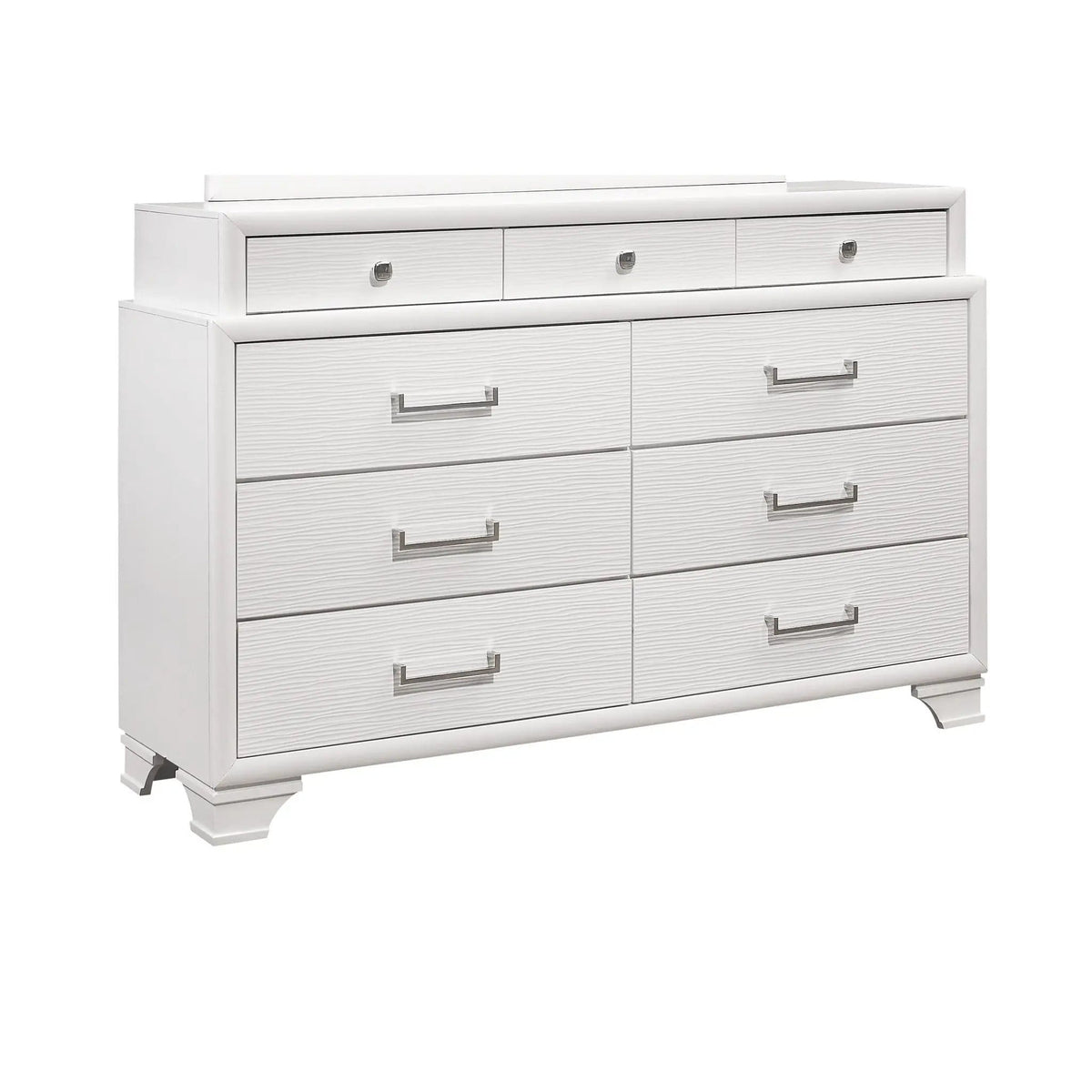 Civic Dresser | 2 Pieces | Solid Wood | Bedroom
