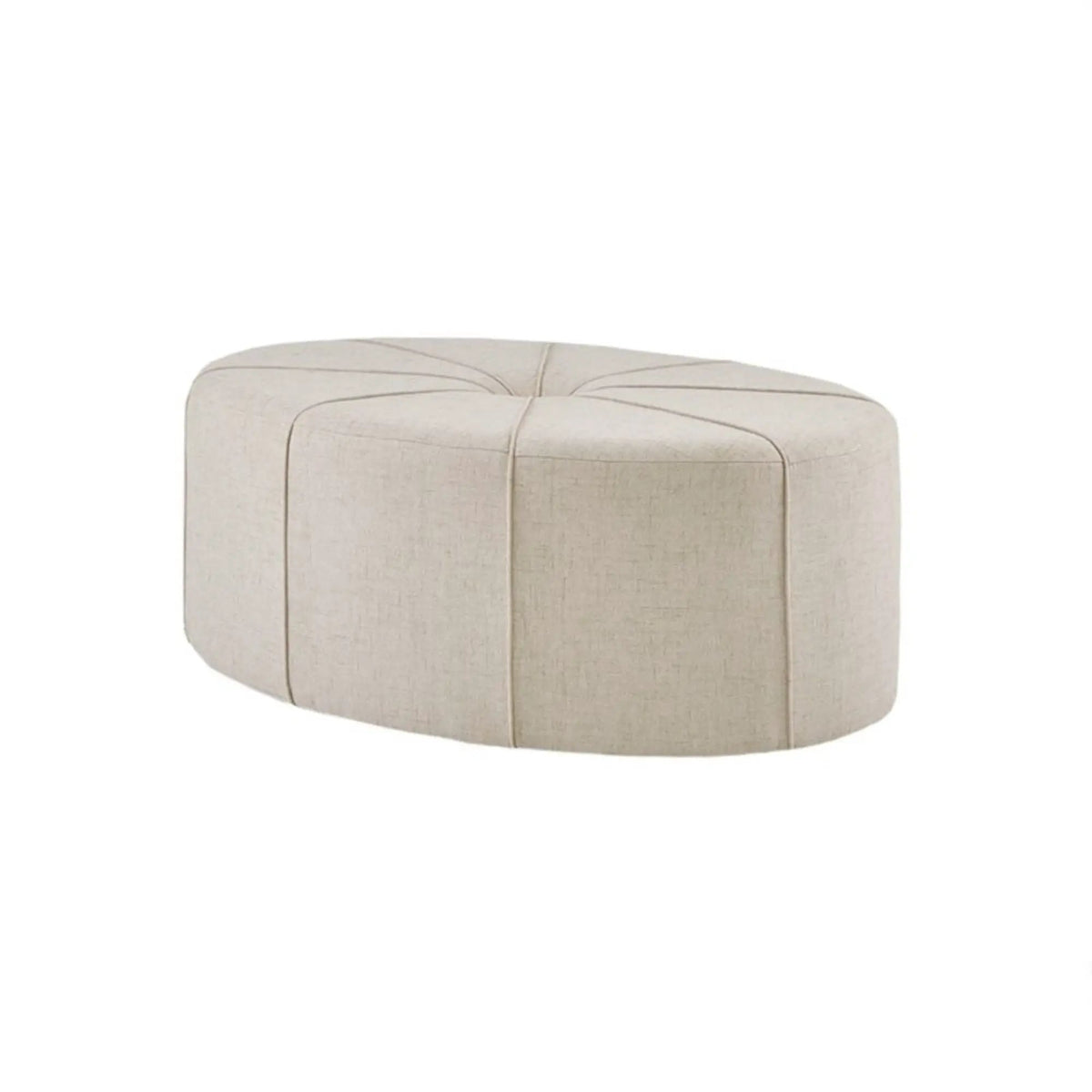 Large Cocktail Ottoman | Modern Style | Button Tufted Top | 48.5 Inch Length
