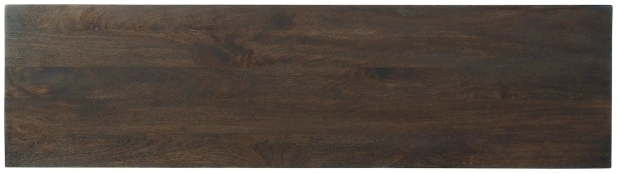 Elinmore Accent Cabinet | 57.88 x 16 x 36.25 in | Engineered Wood & Metal | Brown / Gold Finish