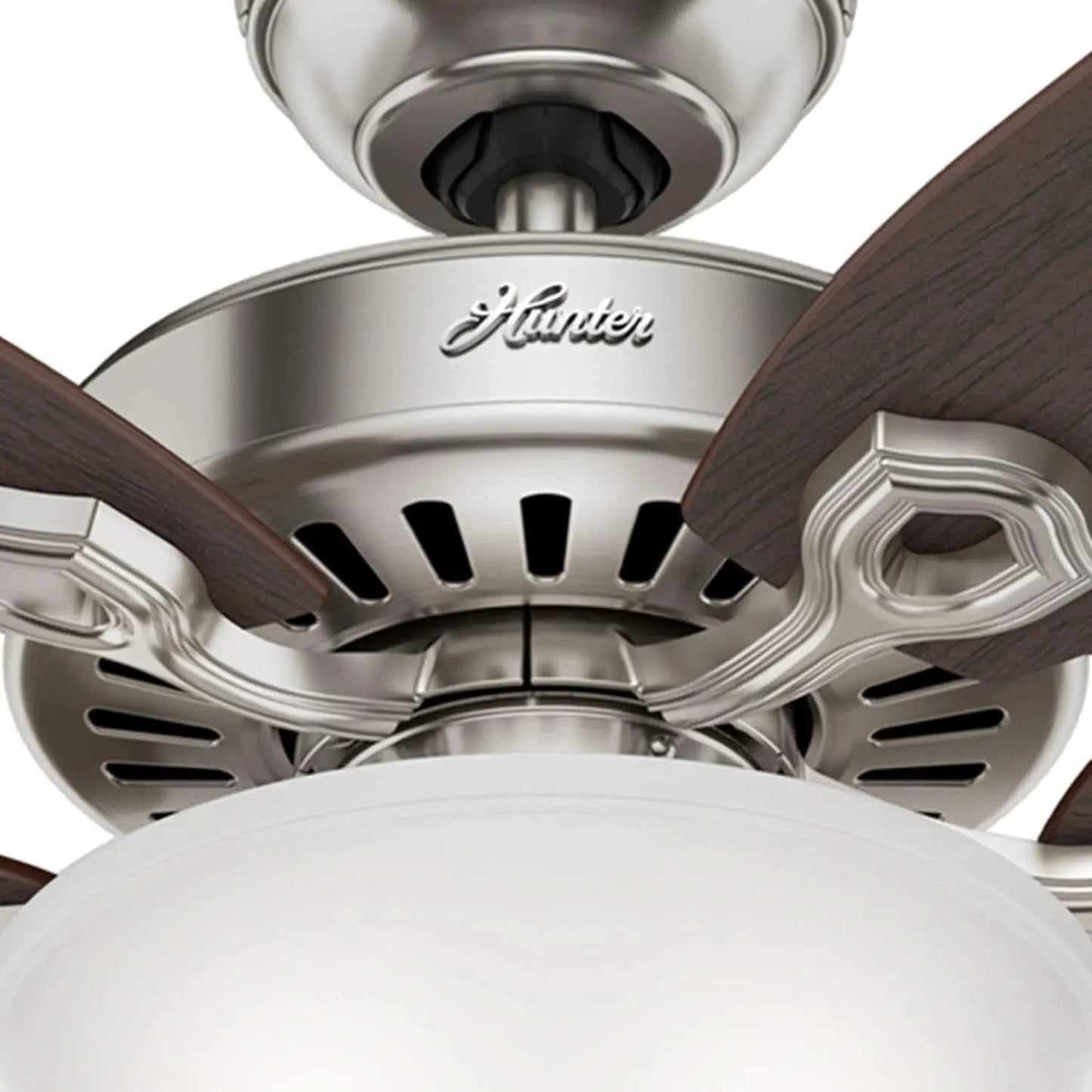 Builder Deluxe 52 Inch Brushed Nickel Indoor Ceiling Fan from PriceLows™