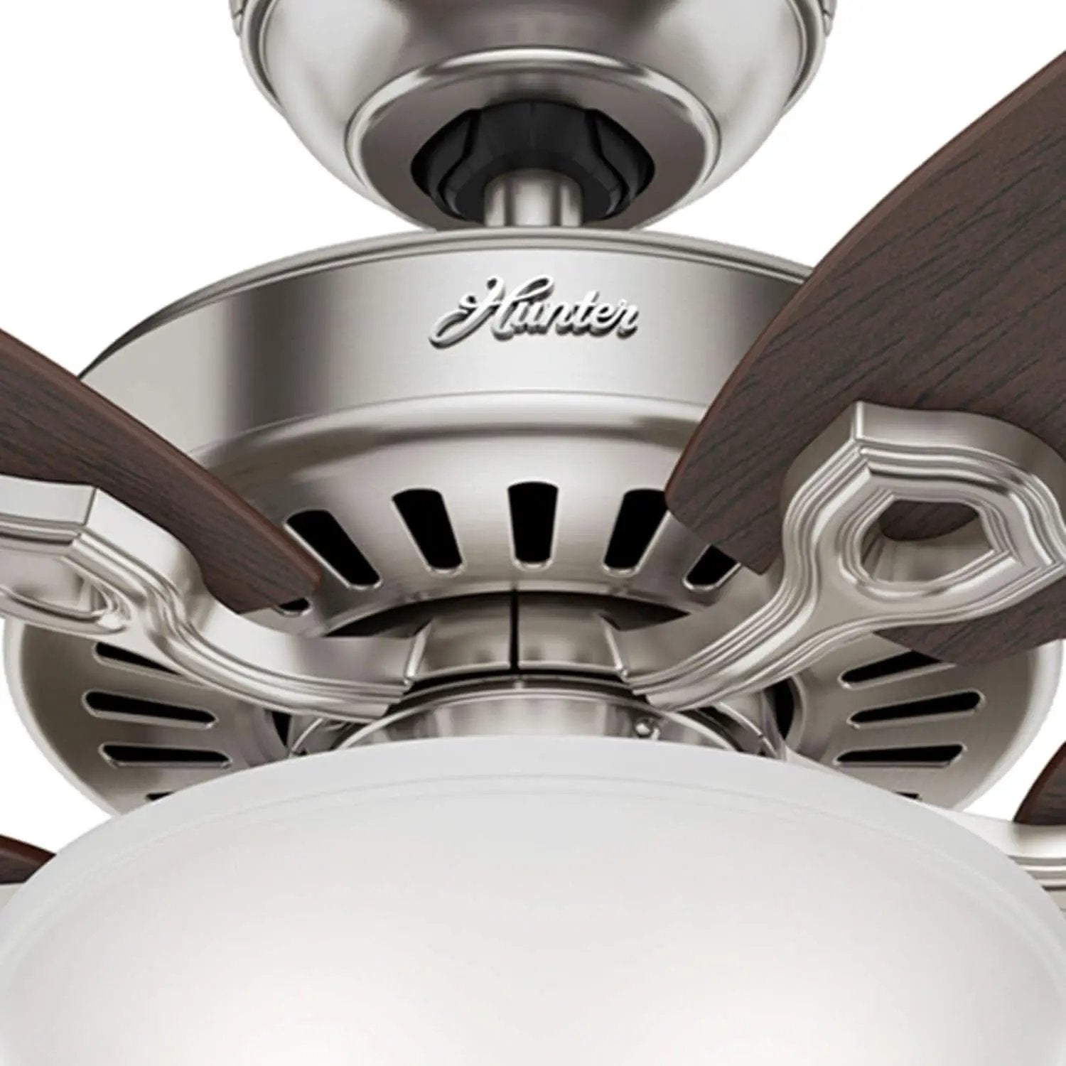 Builder Deluxe 52 Inch Brushed Nickel Indoor Ceiling Fan from PriceLows™