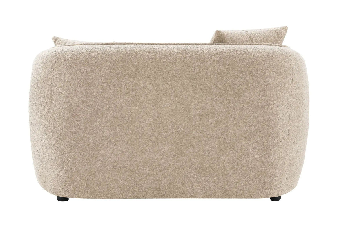 Keith Loveseat With 2 Matching Color Toss Pillows | 2 Pieces | Plywood | Living Room