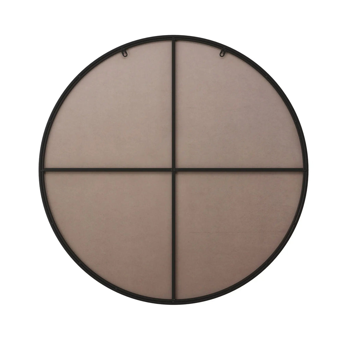 Round Wall Mirror | Metal Framed Circular Design | 48 Inch Diameter | Vanity And Dressing Use