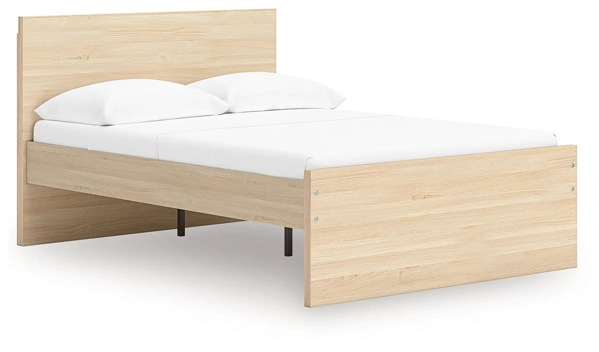 Onita Panel Platform Bed | Minimal Design | Ultra-Clean Lines | Easy-Elegant Solid Finish