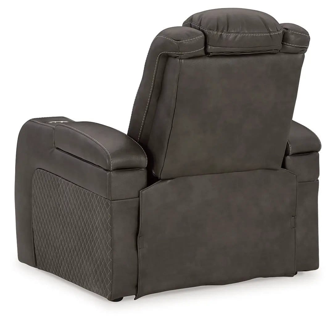 Fyne-dyme Power Recliner/Adj Headrest Reclining Chair | 2 Pieces | Living Room Furniture | Living Room