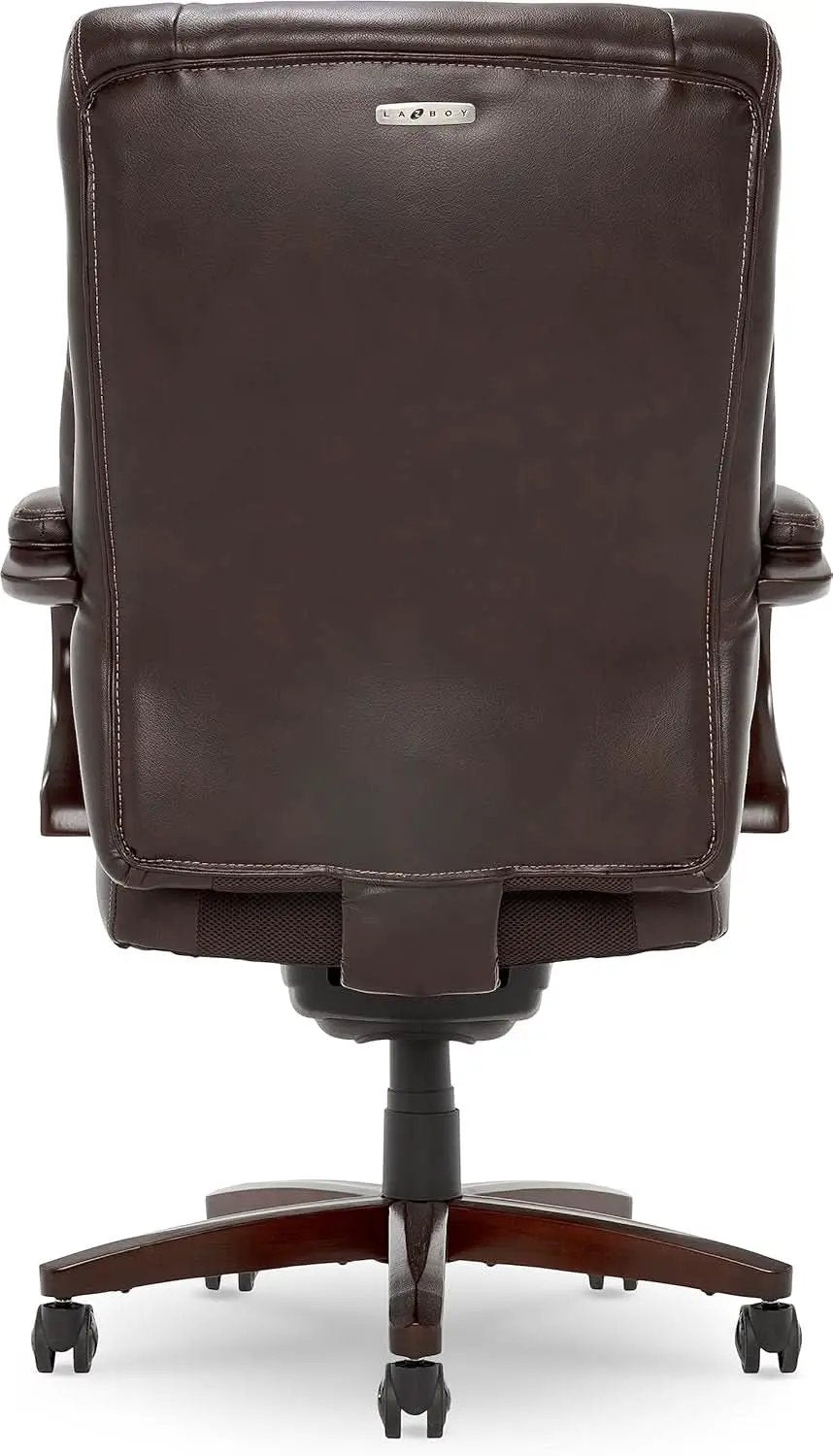 Bellamy Executive Office Chair With Memory Foam Cushions Brown Bonded Leather from PriceLows™