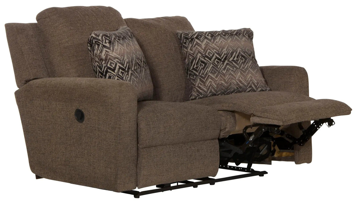 Calvin Reclining Loveseat | 4 Pieces | Chenille & Fabric | Living Room