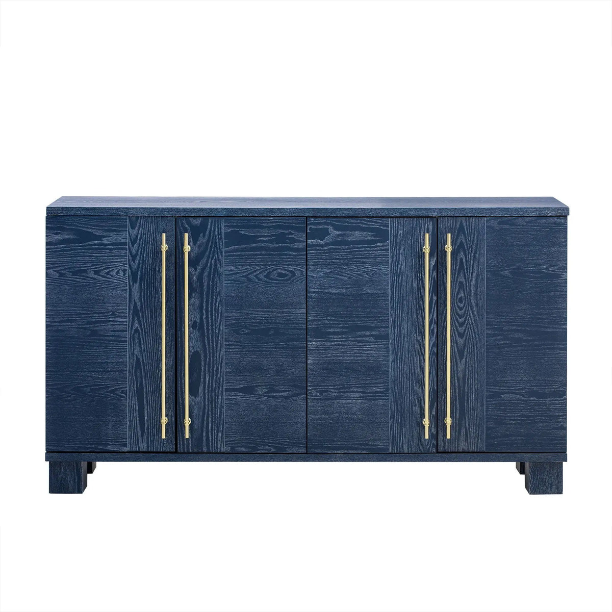 Sideboard | 3 Adjustable Shelves | Wood Grain Finish