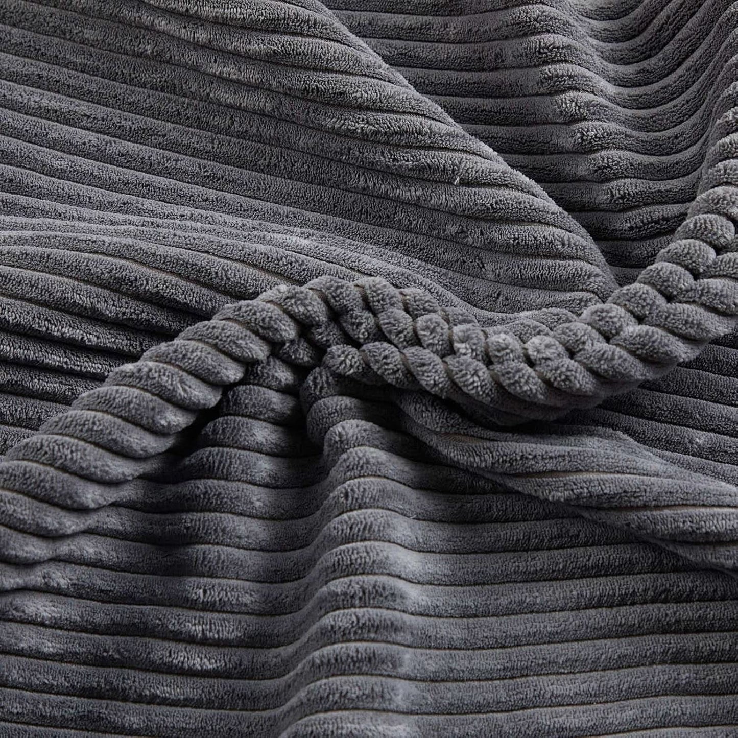 Corduroy Grey 73In Adjustable Backrest Futon SofaBed from PriceLows™