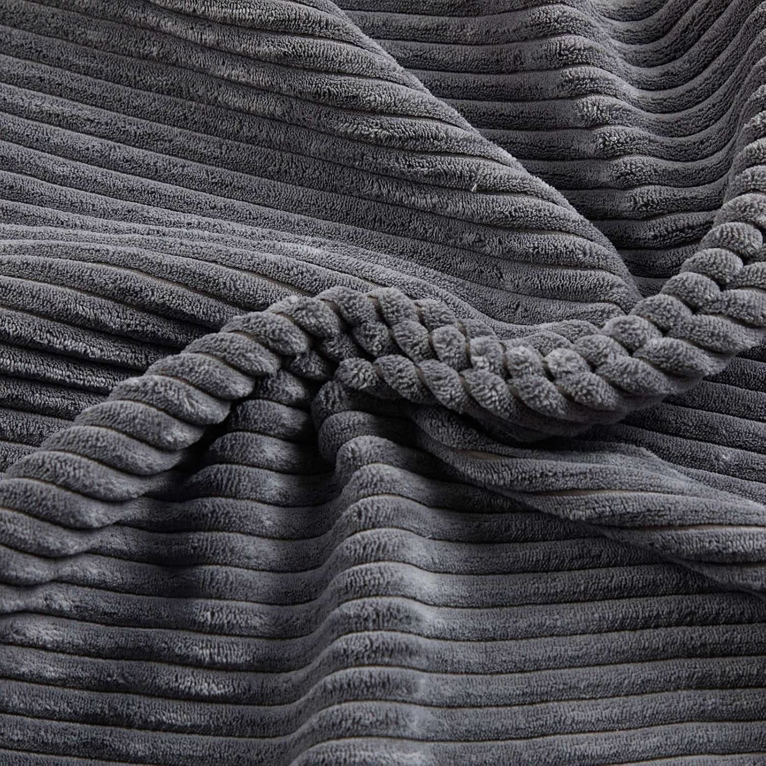 Corduroy Grey 73In Adjustable Backrest Futon SofaBed from PriceLows™