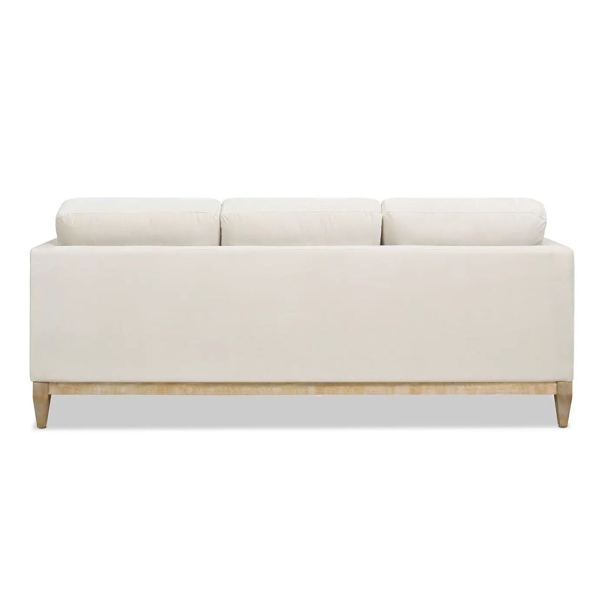 Knox Modern Farmhouse Sofa | Feather-Down Wrapped Cushions | Reversible Cushions | 84 Inch Length