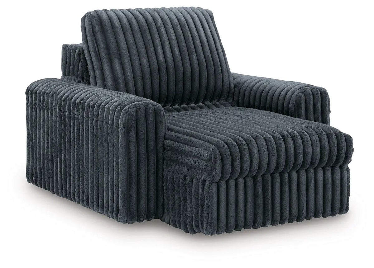 HamlinBay Power Gliding Chaise | Loose Back Cushion | Large Shaped Arms | Power Glide Function