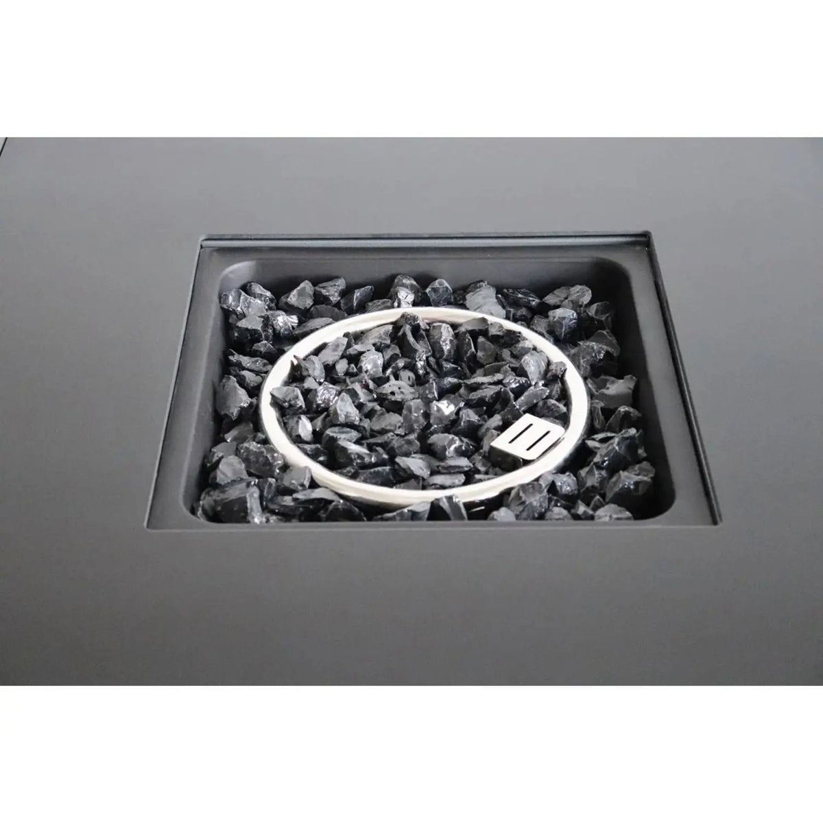 Gas Fire Pit Table | Gray | 40000 BTU | Propane Or Natural Gas
