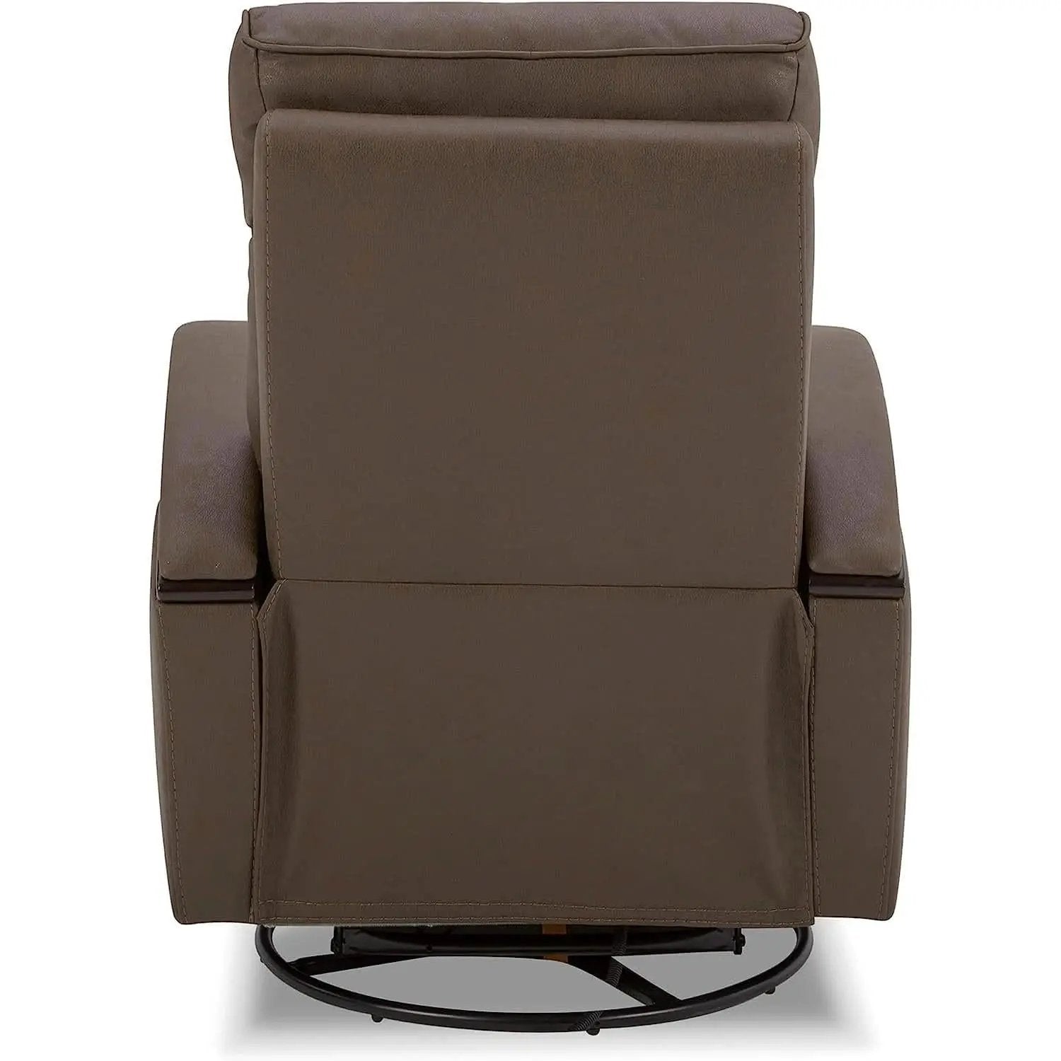 Chocolate Swivel Glider Rocker Recliner With USB Charging from PriceLows™