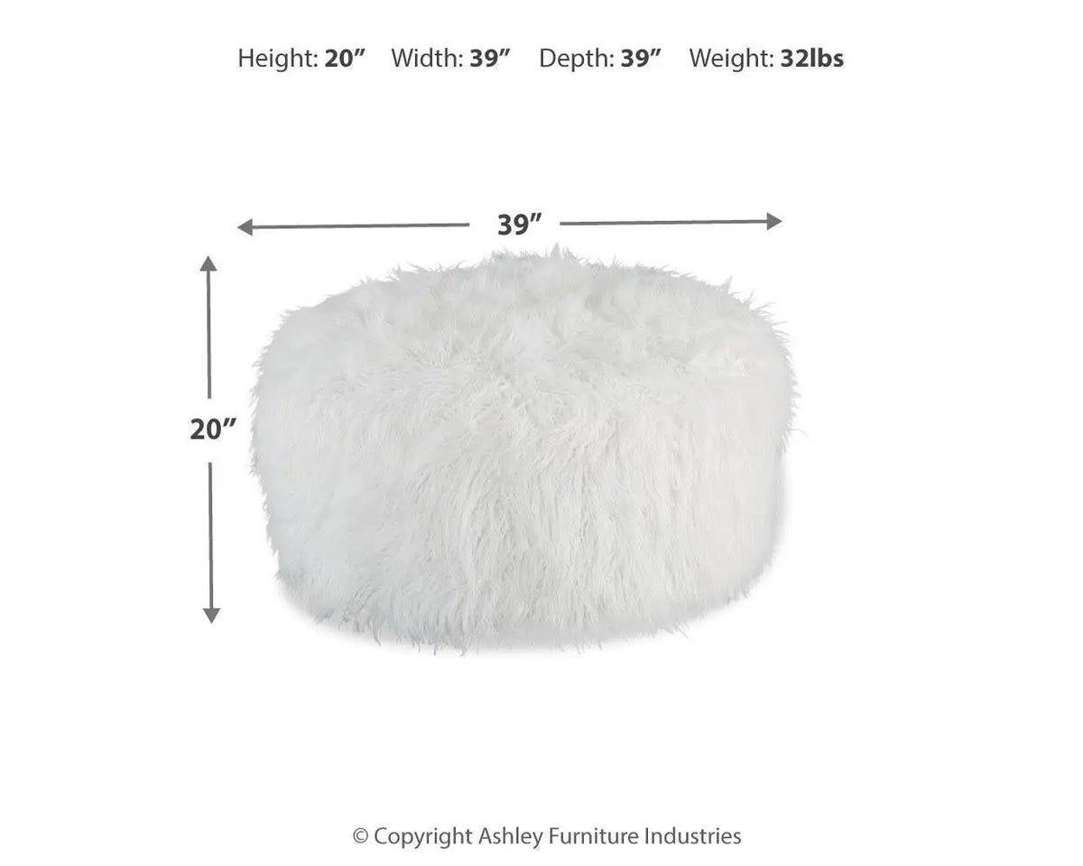Galice Oversized Ottoman | 39 Inch Square | Bold Design | Accent Seating