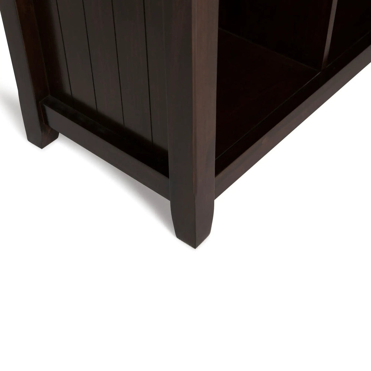 Acadian Cube Storage | Handcrafted Solid Wood | Twelve Large Cubbies | 57 Inch Width