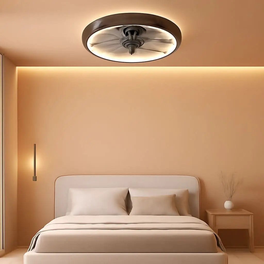 20 Inch Ceiling Fan With Dimmable Led Lights And Remote from PriceLows™