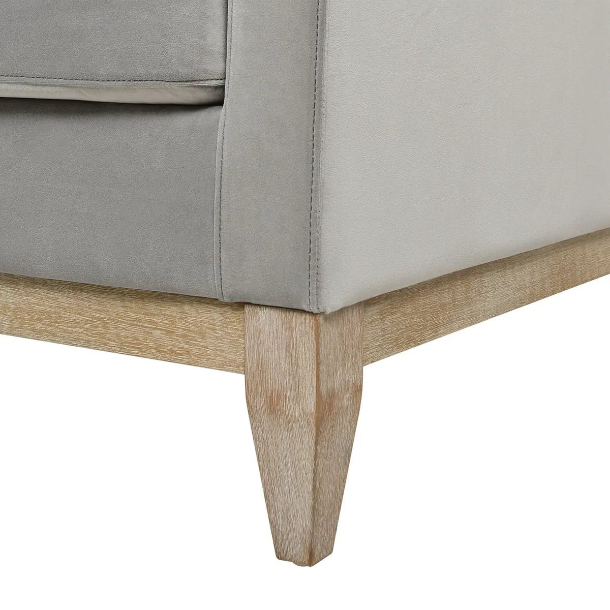 Knox Modern Farmhouse Arm Chair | Feather-Down Wrapped Cushions | Reversible Back And Arm Cushions | Durable Upholstery