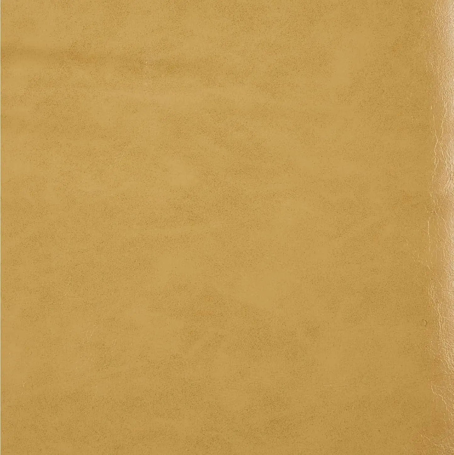 Convertible Futon Sofa Bed in Faux Leather Camel Yellow with Removable Armrests from PriceLows™