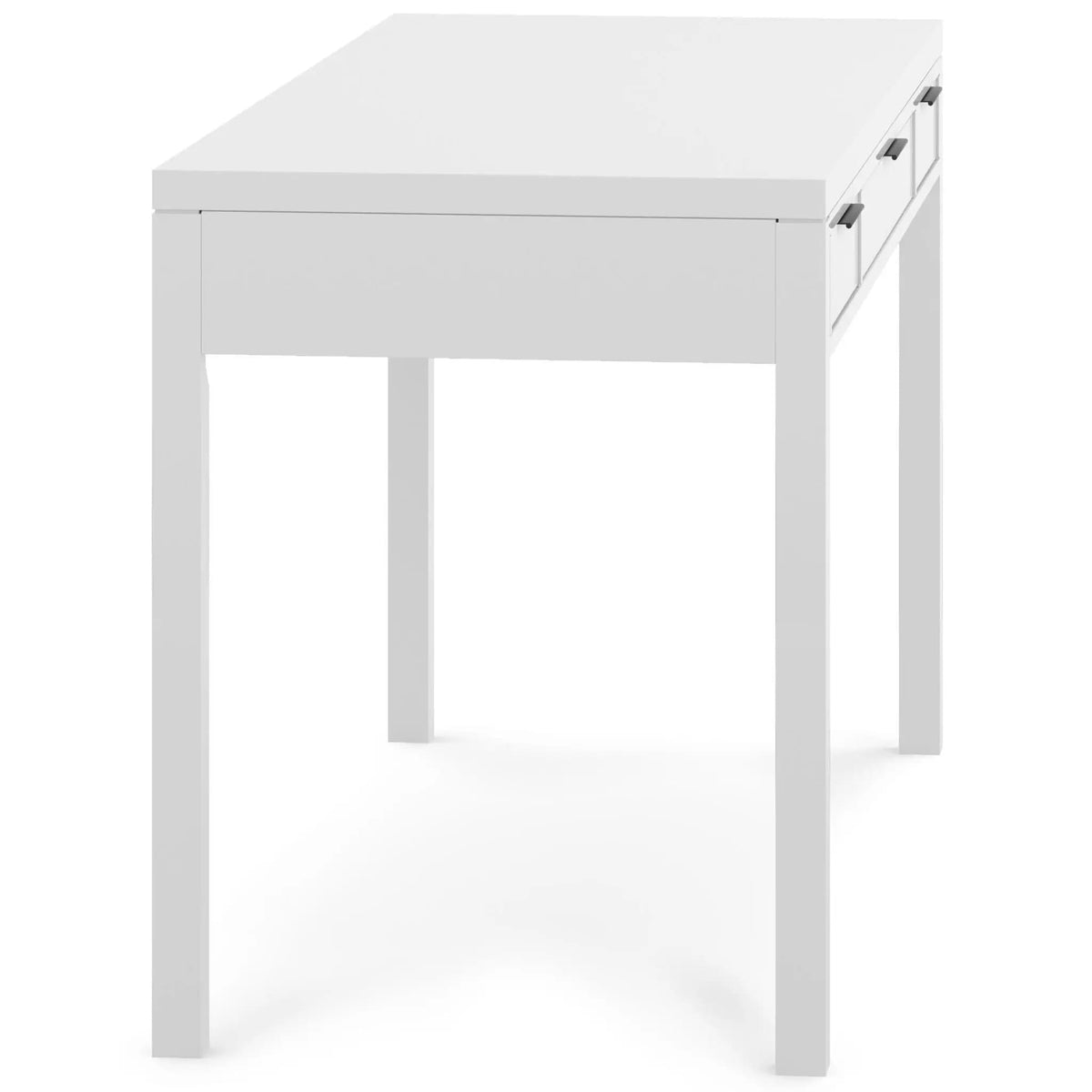 Hollander Handcrafted Desk | 4 Pieces | Solid Wood | Home Office