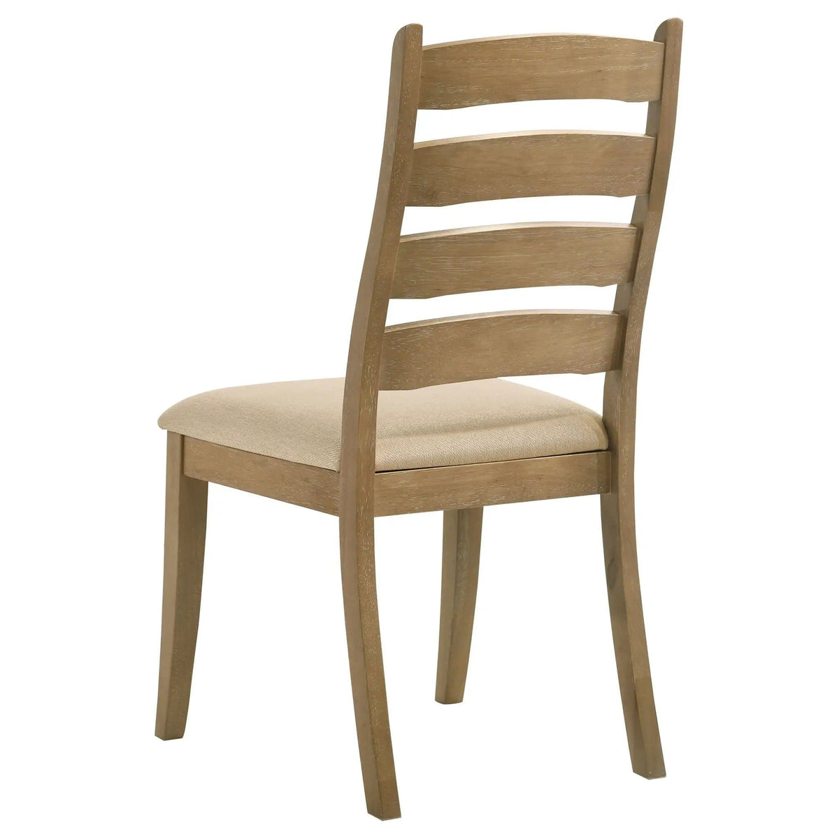 Danvers Wood Dining Side Chair Brown Oak (Set of 2) | 20 x 24 x 39.25 in | Fabric & Wood | Dining Room