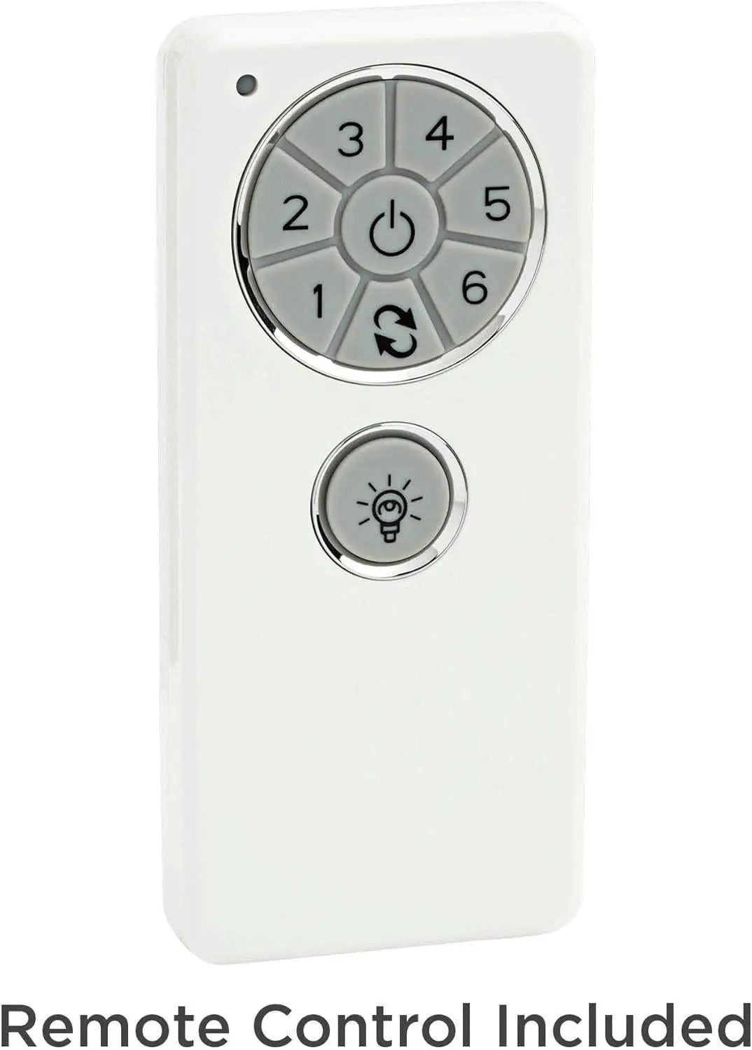 Matte Black Ceiling Fan 52 Inch With Integrated LED Remote from PriceLows™