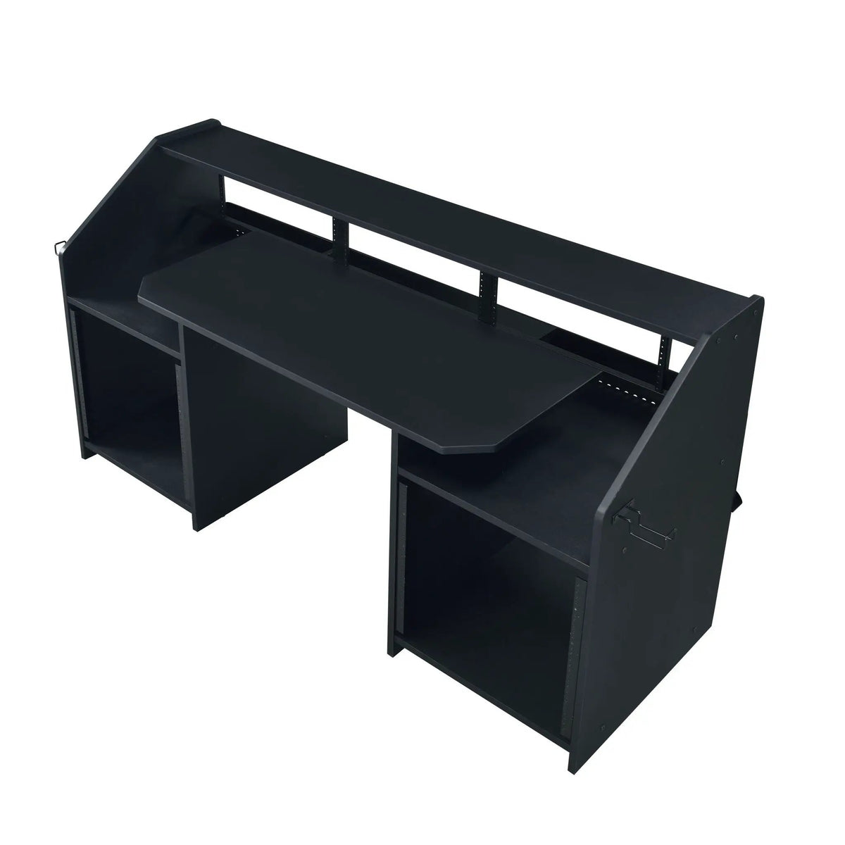 Annette Music Desk | Wood Finish | 18 Mm Thick Tabletop | Cable Management
