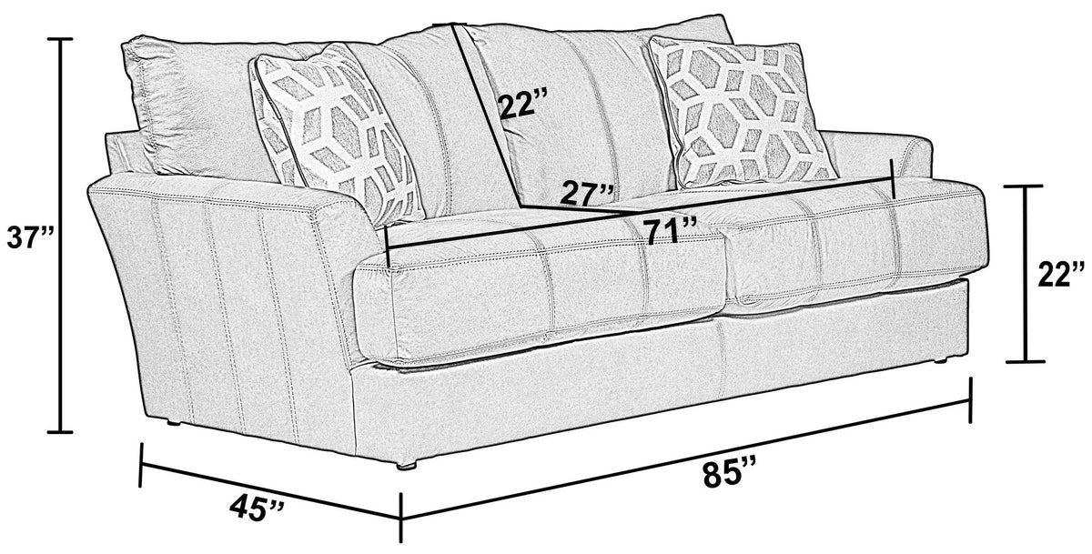 Prato Sofa | 2 Pieces | Leather | Living Room