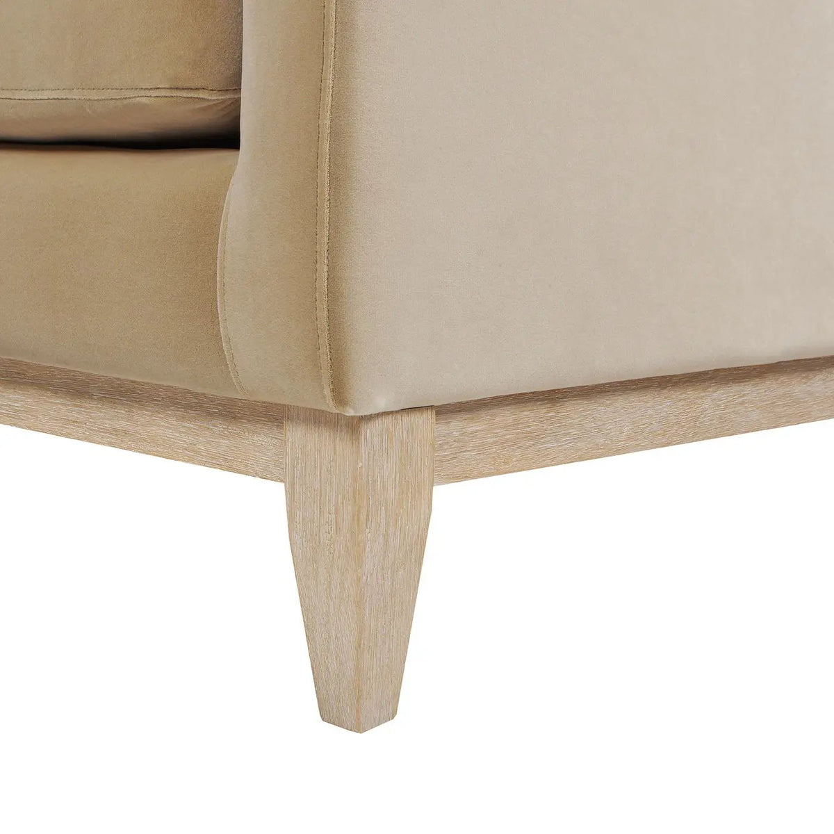 Knox Modern Farmhouse Sofa | Feather-Down Wrapped Cushions | Reversible Cushions | 84 Inch Length