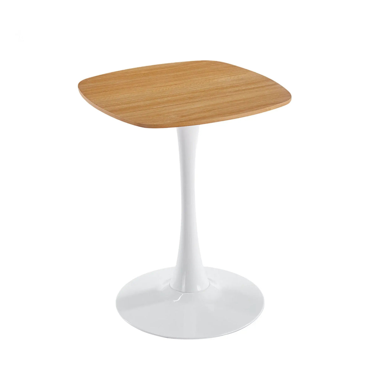 Modern Dining Table | 42 Inch Square | Pedestal Base | Contemporary Design