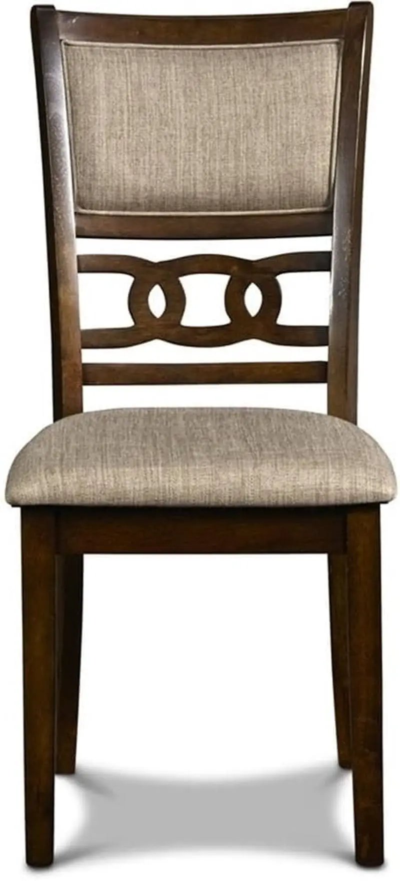 Elegant Solid Wood Circular Dining Set Cherry Brown from PriceLows™