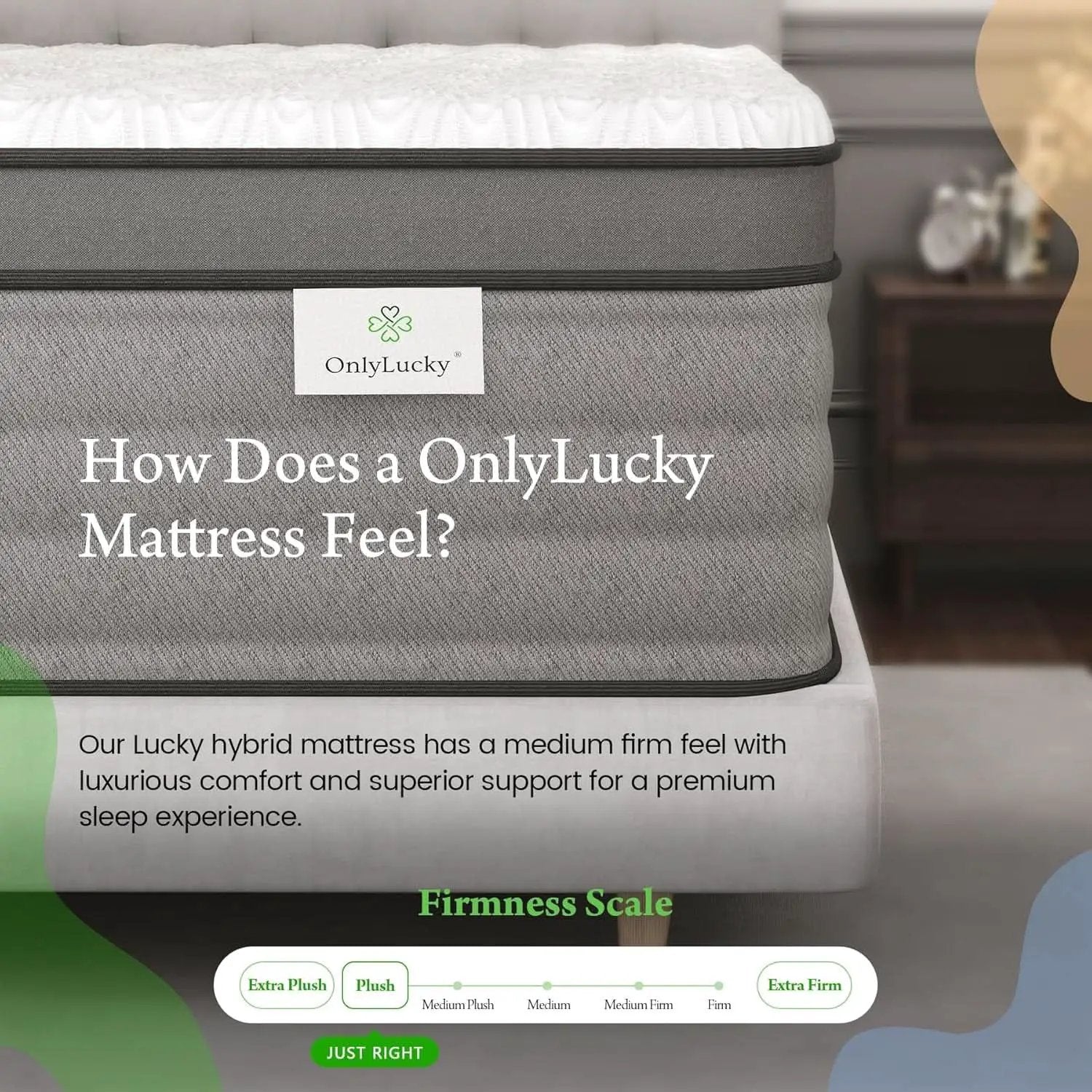 King Size Contemporary Memory Foam Hybrid Mattress from PriceLows™