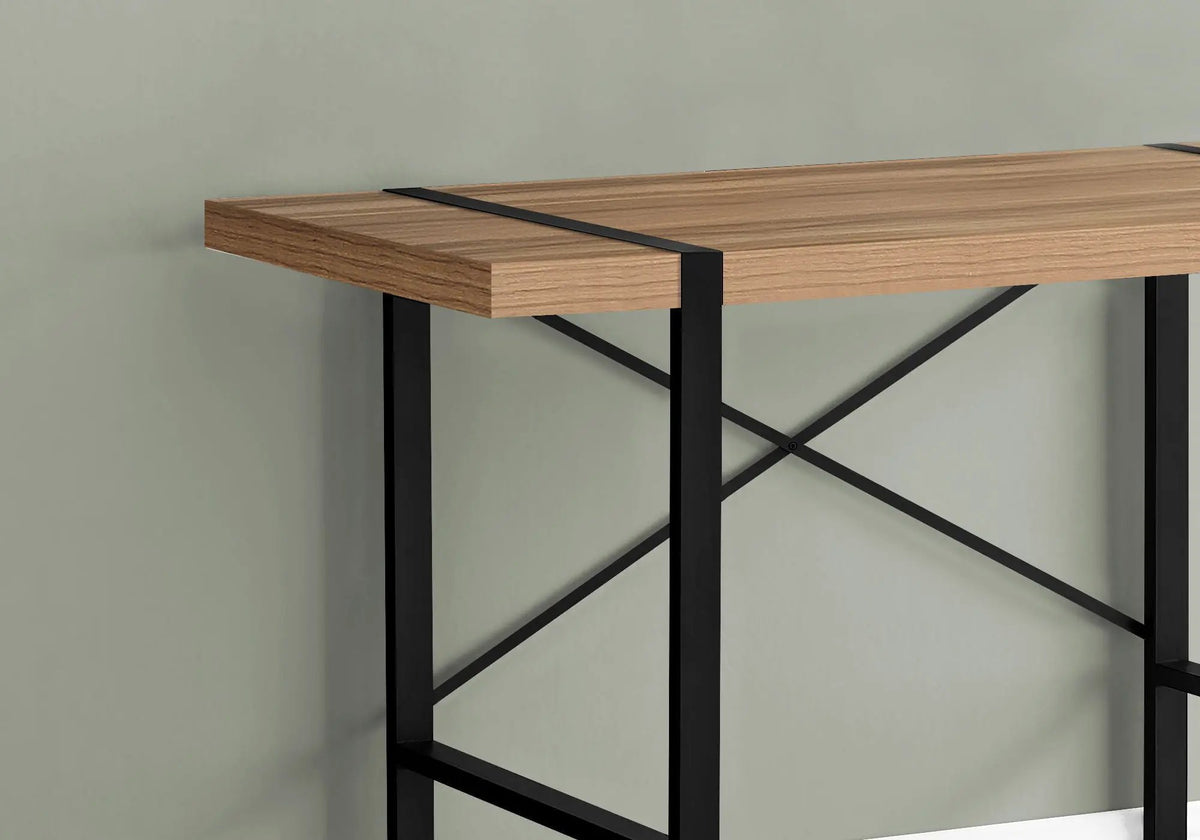 Computer Desk For Home Office | 49 Inch Width | Thick-Panel Desktop | Sturdy Metal Legs