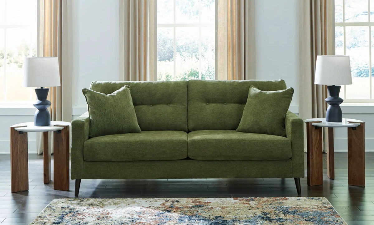 Bixler Sofa | Mid-Century Modern Style | Trend-Right Hue | 79 Inch Length