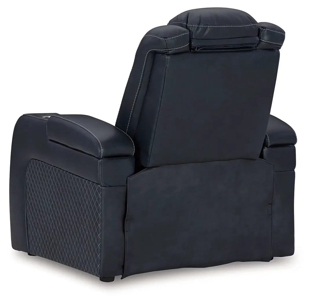 Fyne-dyme Power Recliner/Adj Headrest Reclining Chair | 2 Pieces | Living Room Furniture | Living Room